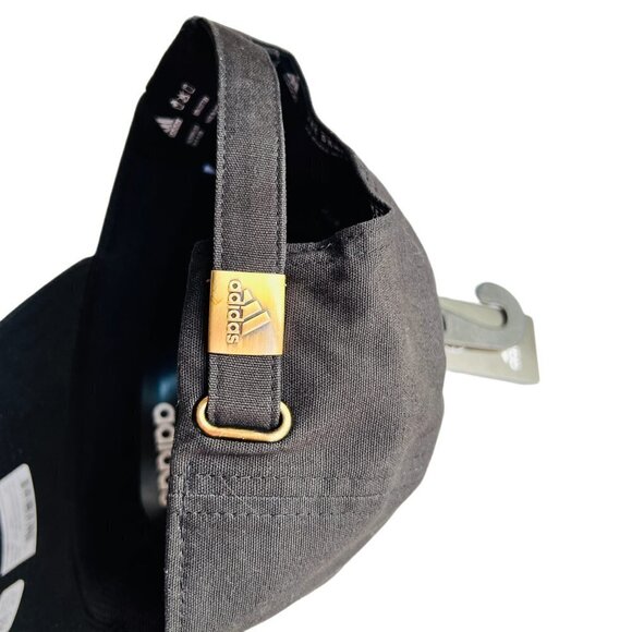 ADIDAS Mens Black Gold Baseball Hat - Picture 4 of 6